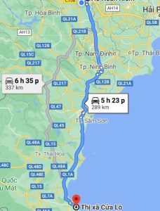 thuê xe đi cửa lò 